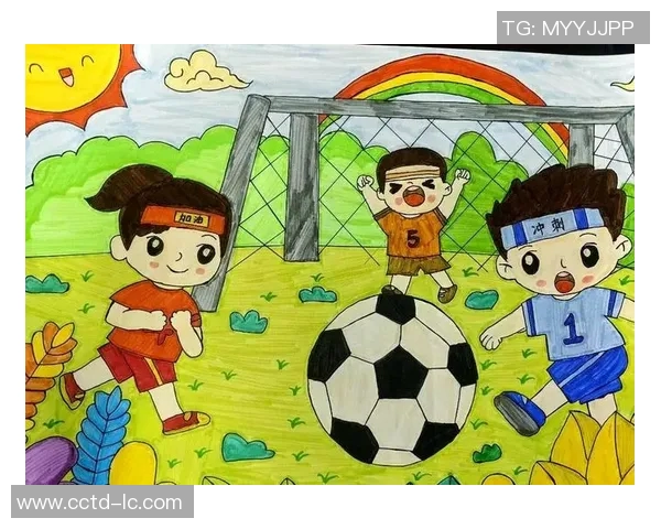 可爱的足球明星动漫形象展现活力与激情的完美结合